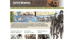 Desktop Screenshot of captivememories.org.uk