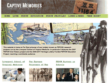 Tablet Screenshot of captivememories.org.uk